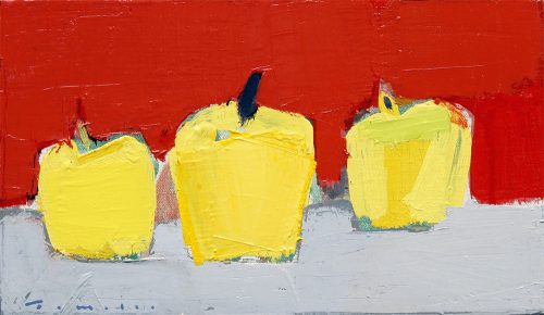 Trois pommes jaunes 3M